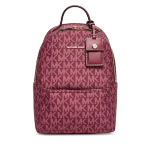 Plecak MICHAEL Michael Kors 30T5G3XB1U Bordowy