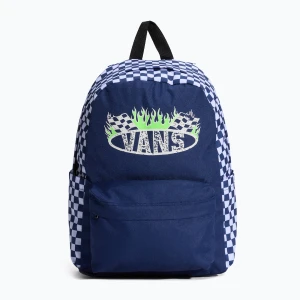 Plecak miejski dziecięcy Vans Old Skool Grom 18 l checkerboard deep indigo