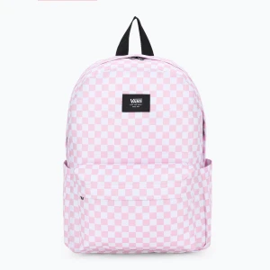 Plecak miejski dziecięcy Vans Old Skool Grom Check 18 l coral blush