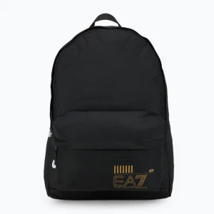 Plecak miejski EA7 Emporio Armani Train Core 20 l black/gold logo
