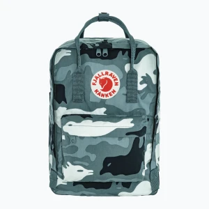 Plecak miejski Fjällräven Kanken Graphics Laptop 15" 18 l nimbus blue/hidden animals