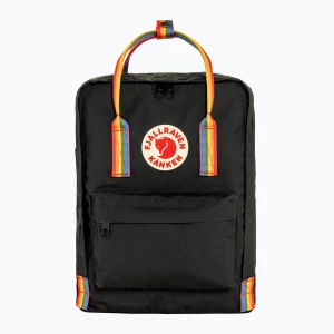 Zdjęcie produktu Plecak miejski Fjällräven Kanken Rainbow 16 l black/ rainbow pattern