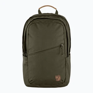 Plecak miejski Fjällräven Räven 20 l dark olive Zielony