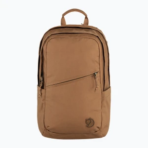 Plecak miejski Fjällräven Räven 20 l khaki dust Brązowy