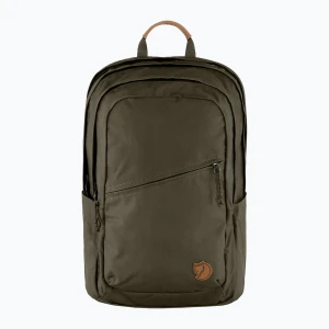 Plecak miejski Fjällräven Räven 28 l dark olive Zielony