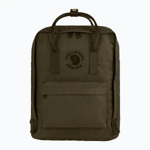 Plecak miejski Fjällräven Re-Kanken 16 l dark olive Zielony