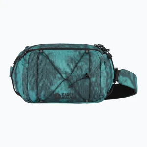 Plecak miejski na jedno ramię Fjällräven Skule Graphics Sling 6 l teal / shade Niebieski