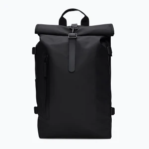 Plecak miejski Rains Rolltop Rucksack Large 23 l black