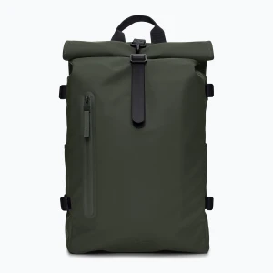 Plecak miejski Rains Rolltop Rucksack Large 23 l green