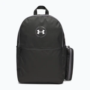 Plecak miejski Under Armour Essential Printed Backpack black / black / castlerock