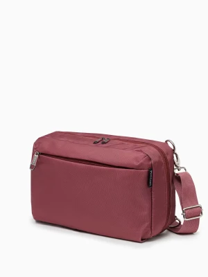 Plecak na jedno ramię sling bag czerwony Puccini