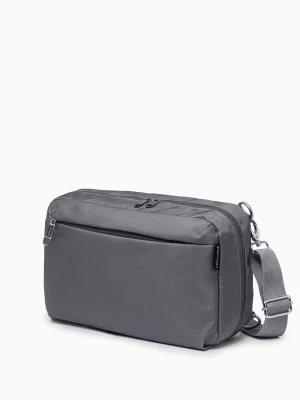 Plecak na jedno ramię sling bag szary Puccini