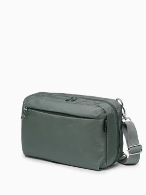Plecak na jedno ramię sling bag zielony Puccini