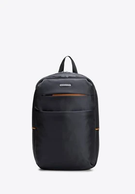 Plecak na laptopa 15'' z kontrastowymi wstawkami czarny Wittchen