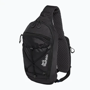 Plecak na ramię Jack Wolfskin Cyrox Sling 7 l phantom Czarny