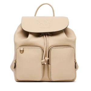 Plecak PINKO Carrie Backpack Al 25-26 PLTT 104351 A29Q Beżowy