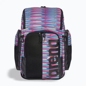 Plecak pływacki arena Spiky III 45 l Allover racing stripes