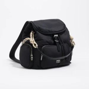 Plecak Pocket nylon ciemny antracyt BIMBA Y LOLA DARK ANTHRACITE