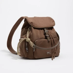 Plecak Pocket nylon nugat BIMBA Y LOLA NOUGAT