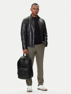 Plecak podróżny Calvin Klein Raised Round Backpack LV04D3155G Czarny