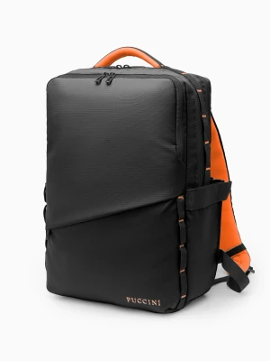 Plecak podróżny duży czarny Puccini
