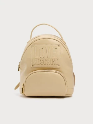 Plecak podróżny LOVE MOSCHINO mleczny