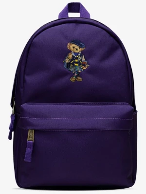 Plecak Polo Ralph Lauren fioletowy