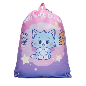 Plecak TOM&JERRY GOKKO CEO-ACCCS-AW25-315WBGTJ Fioletowy