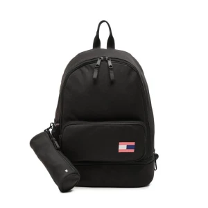 Plecak Tommy Hilfiger Big Flag Backpack Set AU0AU01726 Czarny