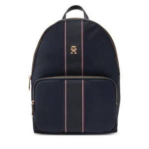Plecak Tommy Hilfiger Poppy Backpack Corp AW0AW17162 Granatowy