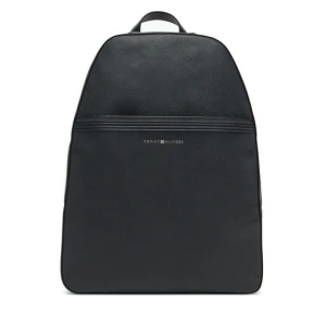 Plecak Tommy Hilfiger Th Business Leather Backpack AM0AM13213 Czarny