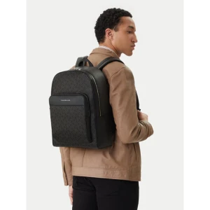 Plecak Tommy Hilfiger Th Flag Monogram Backpack AM0AM14137 Czarny