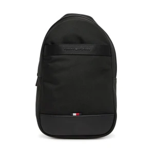 Plecak Tommy Hilfiger Th Nylon Travel Sling Bag AM0AM13572 Czarny