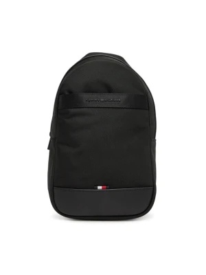 Plecak Tommy Hilfiger Th Nylon Travel Sling Bag AM0AM13572 Czarny