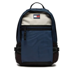 Plecak Tommy Jeans Mochila color block con logo engomado de hombre AM0AM12611 Granatowy