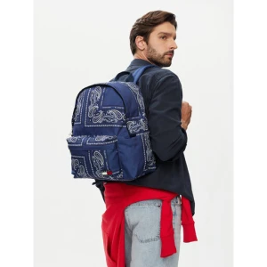 Plecak Tommy Jeans Tjm Ess Daily Bandana Backpack AM0AM14473 Niebieski