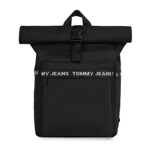 Plecak Tommy Jeans Tjm Essential Rolltop Bp AM0AM11176 Czarny