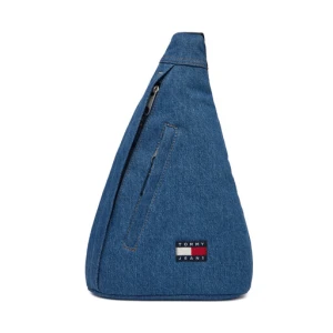Plecak Tommy Jeans Tjm Utility Denim Sling Bag AM0AM14051 Niebieski