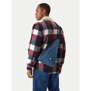 Plecak Tommy Jeans Tjm Utility Denim Sling Bag AM0AM14051 Niebieski