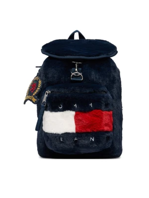 Plecak Tommy Jeans Tjw Archive Fur Backpack AW0AW19078 Granatowy
