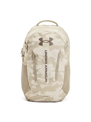 Plecak treningowy uniseks Under Armour UA Hustle 6.0 Backpack - beżowy