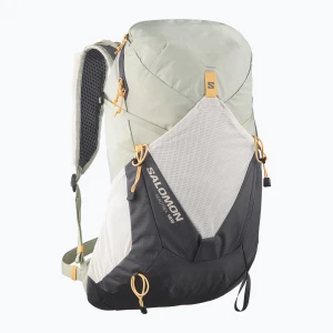 Plecak turystyczny damski Salomon Aerotrek 18 l M-L seagrass / silver cloud / nine iron Zielony
