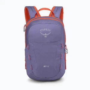 Plecak turystyczny dziecięcy Osprey Jet 12 l euphoria purple / mars orange Fioletowy