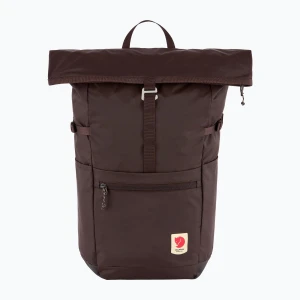 Plecak turystyczny Fjällräven High Coast Foldsack 24 l black oak Brązowy