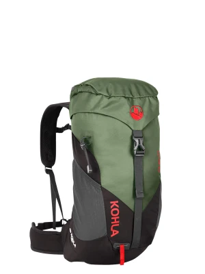 Plecak turystyczny Kohla Active 22L - bronze green/scarlet/caviar