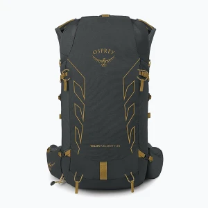 Plecak turystyczny męski Osprey Talon Velocity 20 l dark charcoal / tumbleweed yellow Szary