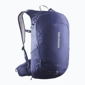 Plecak turystyczny Salomon Trailblazer 20 l mazarine blue / ghost gray Fioletowy