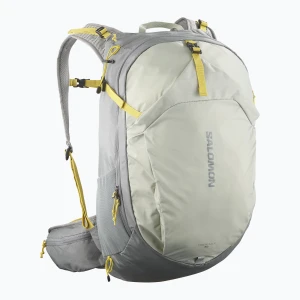 Plecak turystyczny Salomon Trailblazer 30 l sedona sage / seagrass / cress green Szary