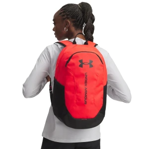 Plecak uniseks 26,5 l UA Hustle Lite Backpack - czerwony UNDER ARMOUR