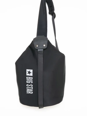 plecak unisex na jedno ramię gg574183 906 Big Star CZARNY